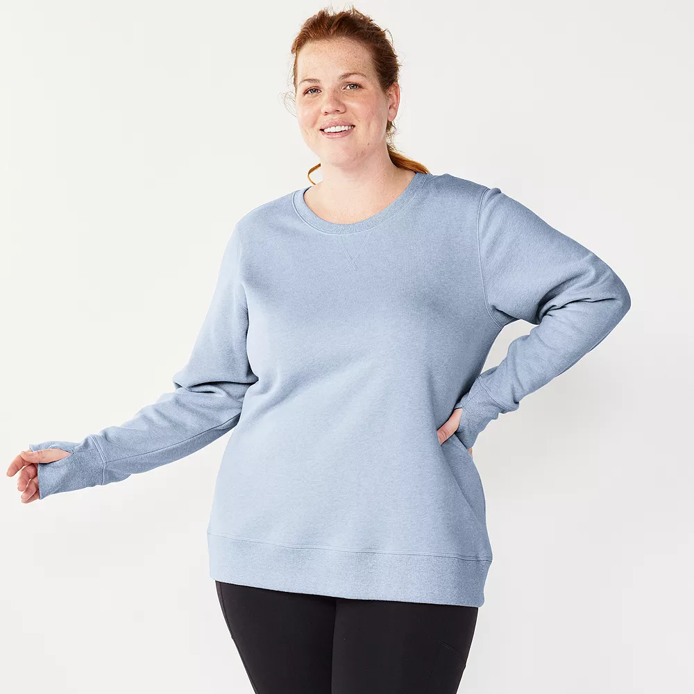 Tek GearĀ® Sweatshirt Fleece Plus Size Ultrasoft Crewneck - Image 55