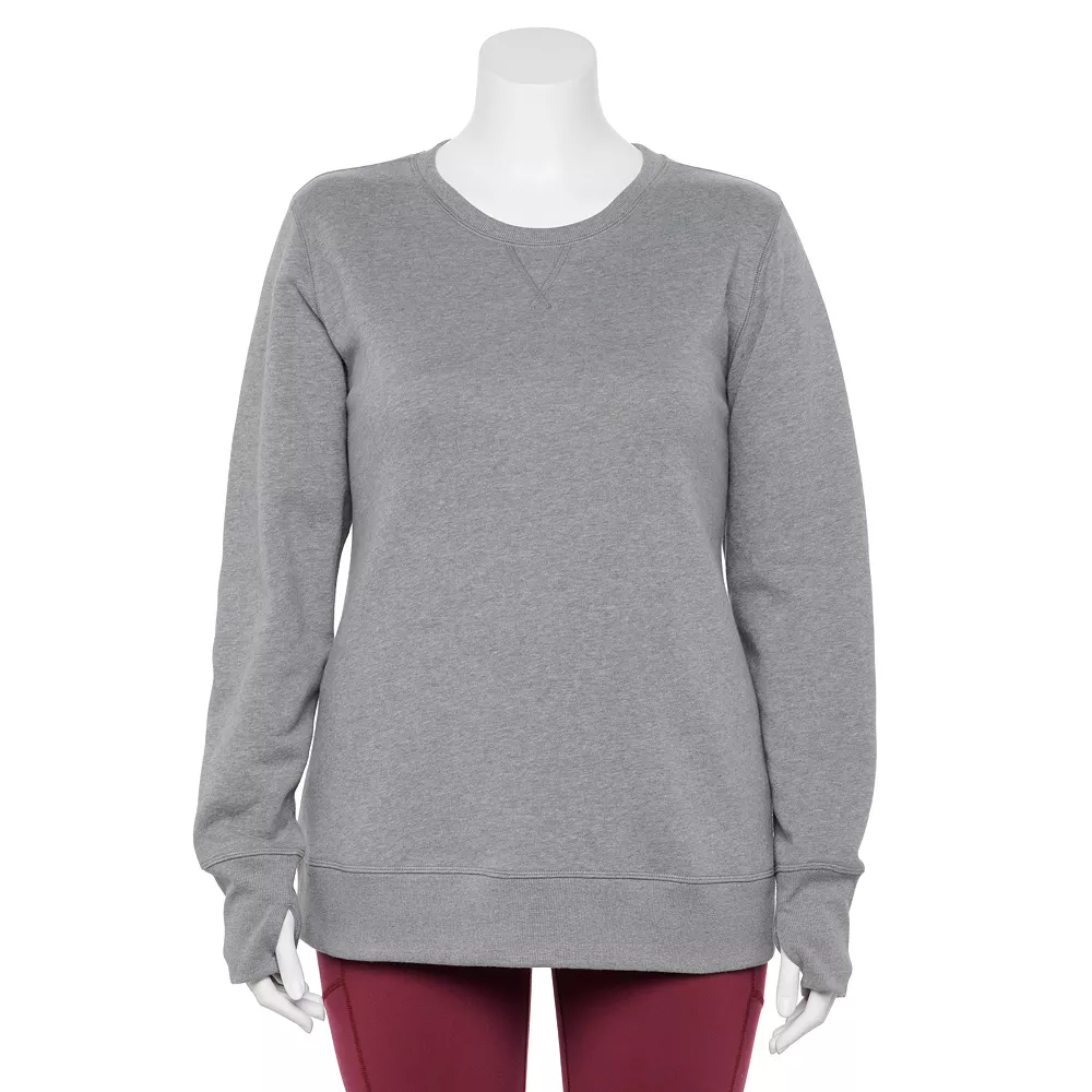 Tek GearĀ® Sweatshirt Fleece Plus Size Ultrasoft Crewneck - Image 7
