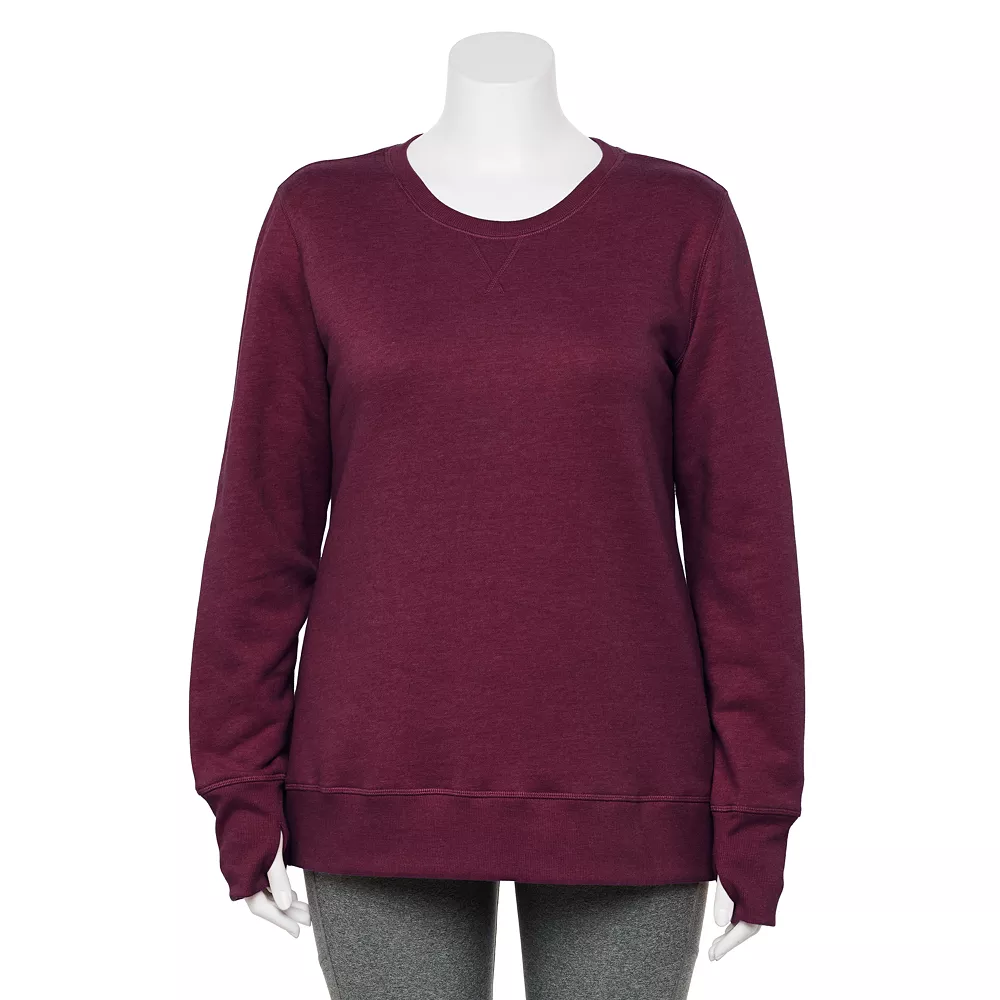 Tek GearĀ® Sweatshirt Fleece Plus Size Ultrasoft Crewneck - Image 2