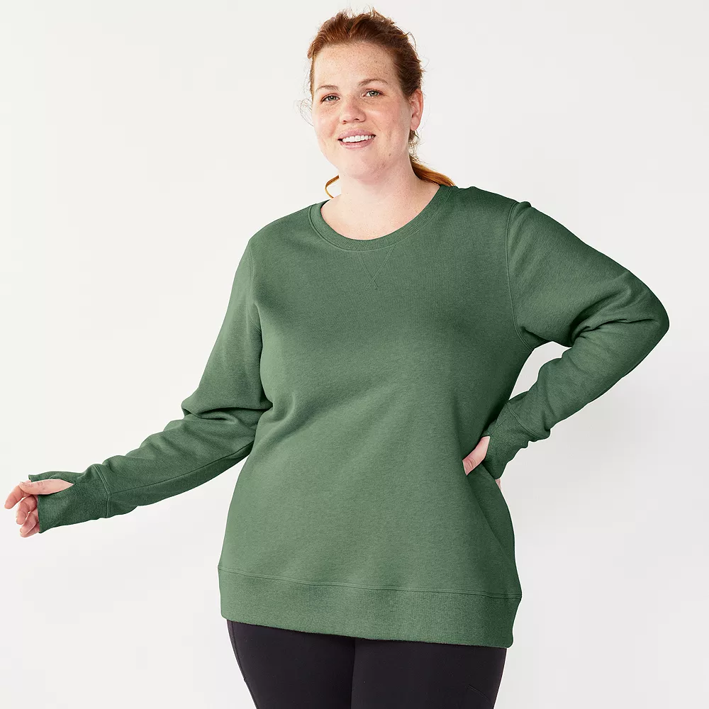 Tek GearĀ® Sweatshirt Fleece Plus Size Ultrasoft Crewneck - Image 46
