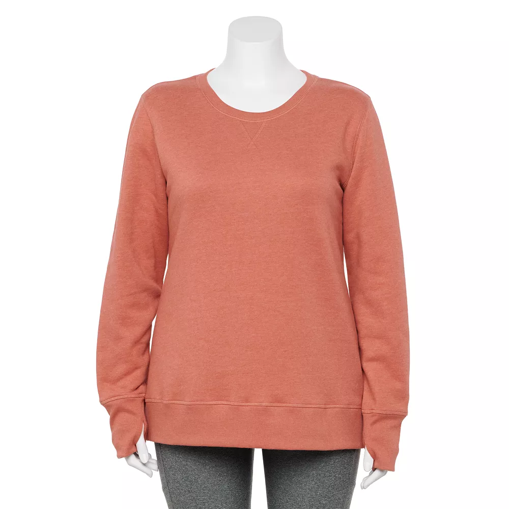 Tek GearĀ® Sweatshirt Fleece Plus Size Ultrasoft Crewneck - Image 3