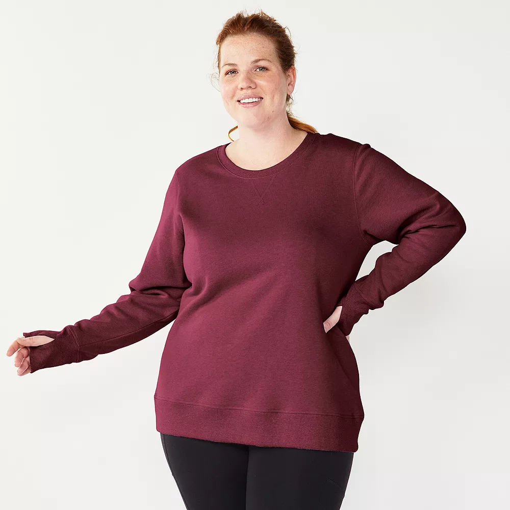 Tek GearĀ® Sweatshirt Fleece Plus Size Ultrasoft Crewneck - Image 49