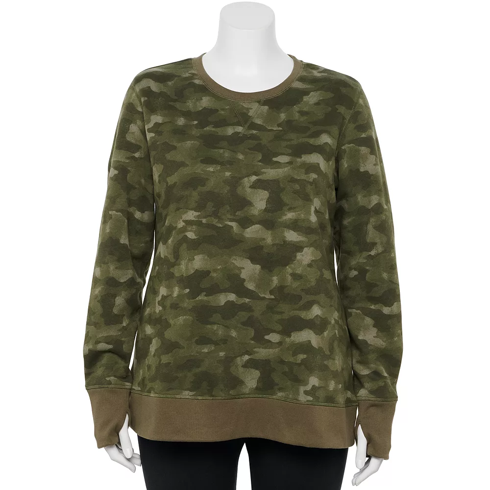 Tek GearĀ® Sweatshirt Fleece Plus Size Ultrasoft Crewneck - Image 19