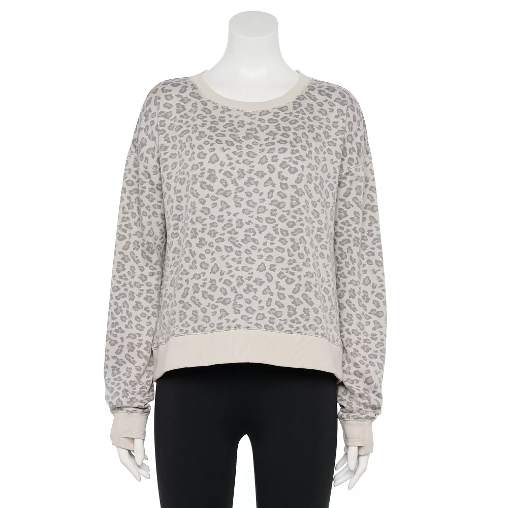 Tek GearĀ® Women' Sweatshirt Fleece Crewneck Stretch - Image 2