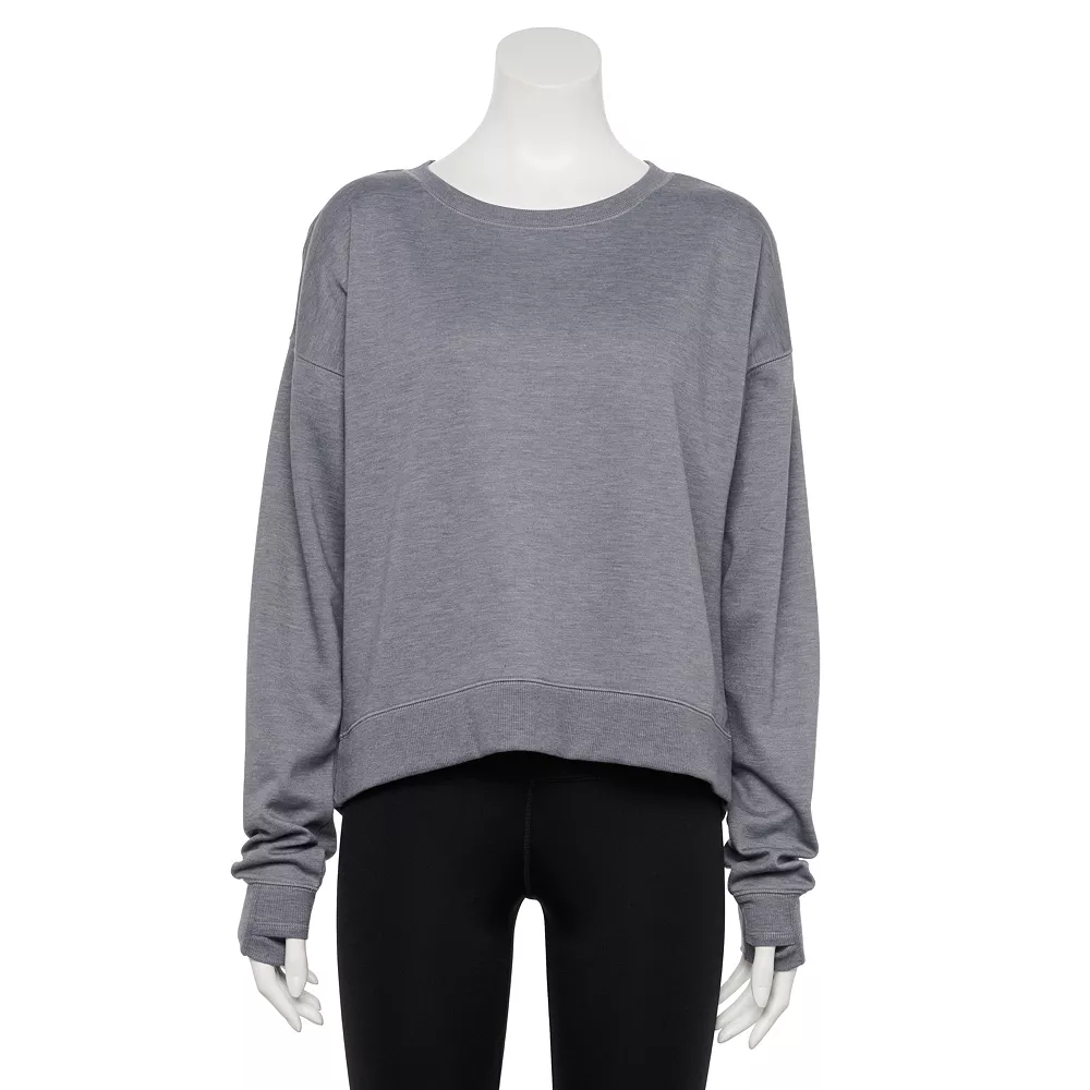 Tek GearĀ® Women' Sweatshirt Fleece Crewneck Stretch - Image 7