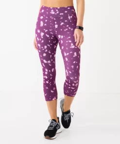 Tek Gear® Legging Plus Size Pocket High-Waisted Capri