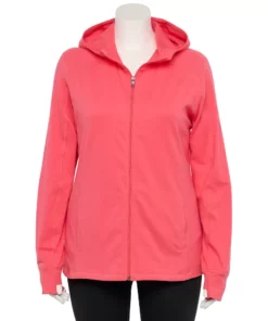 Tek GearĀ® Jacket Plus Size Essential Hooded