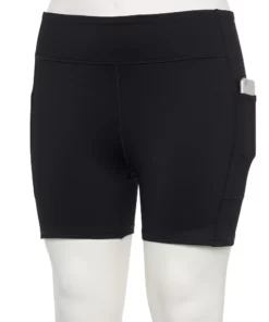 Tek GearĀ® Bike Short Core 5-In. Plus Size High-Waisted