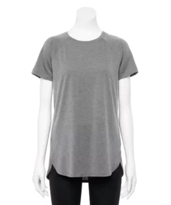 Petite Tek Gear® Tee Tunic High Slit