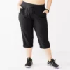 Tek Gear® Straight-Leg Essential Capri Plus Size