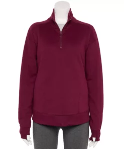 Tek Gear® Women' Jacket Fleece Ultrasoft Quarter-Zip