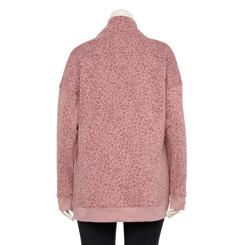 Tek GearĀ® Tunic Fleece Plus Size Ultrasoft Cowlneck - Image 9