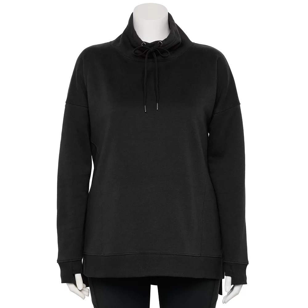 Tek GearĀ® Tunic Fleece Plus Size Ultrasoft Cowlneck - Image 6