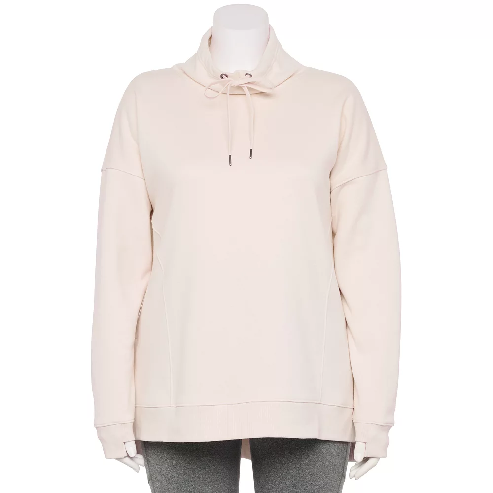 Tek GearĀ® Tunic Fleece Plus Size Ultrasoft Cowlneck - Image 4