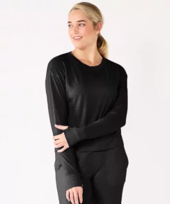 Tek Gear® Women' Tee Crewneck Long Sleeve