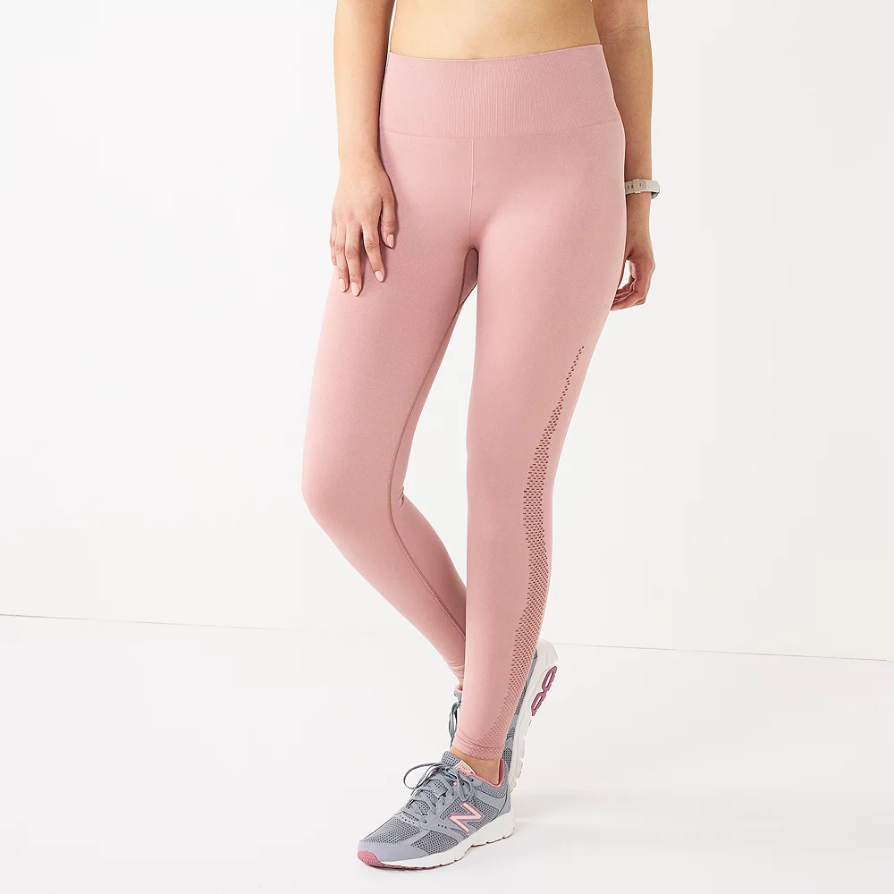 Tek GearĀ® Women' Legging 7/8 Seamles Mesh