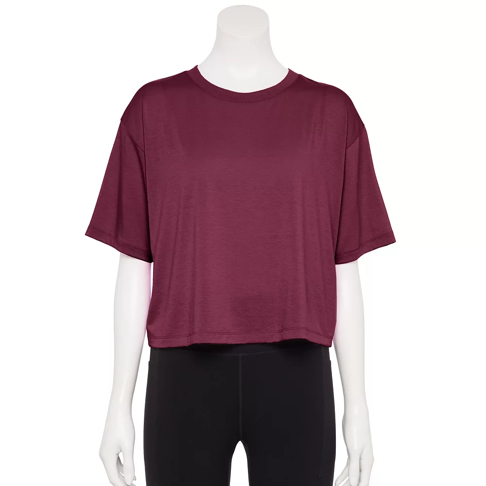 Women's Tek Gear® Crop Easy Tee - Image 6