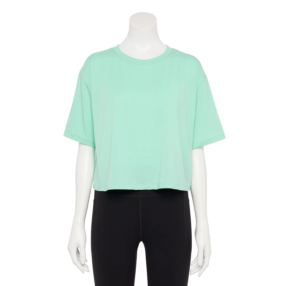 Women's Tek Gear® Crop Easy Tee - Image 7