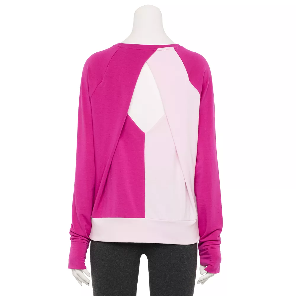 Tek GearĀ® Women' Tee Long-Sleeve Keyhole Back - Image 7