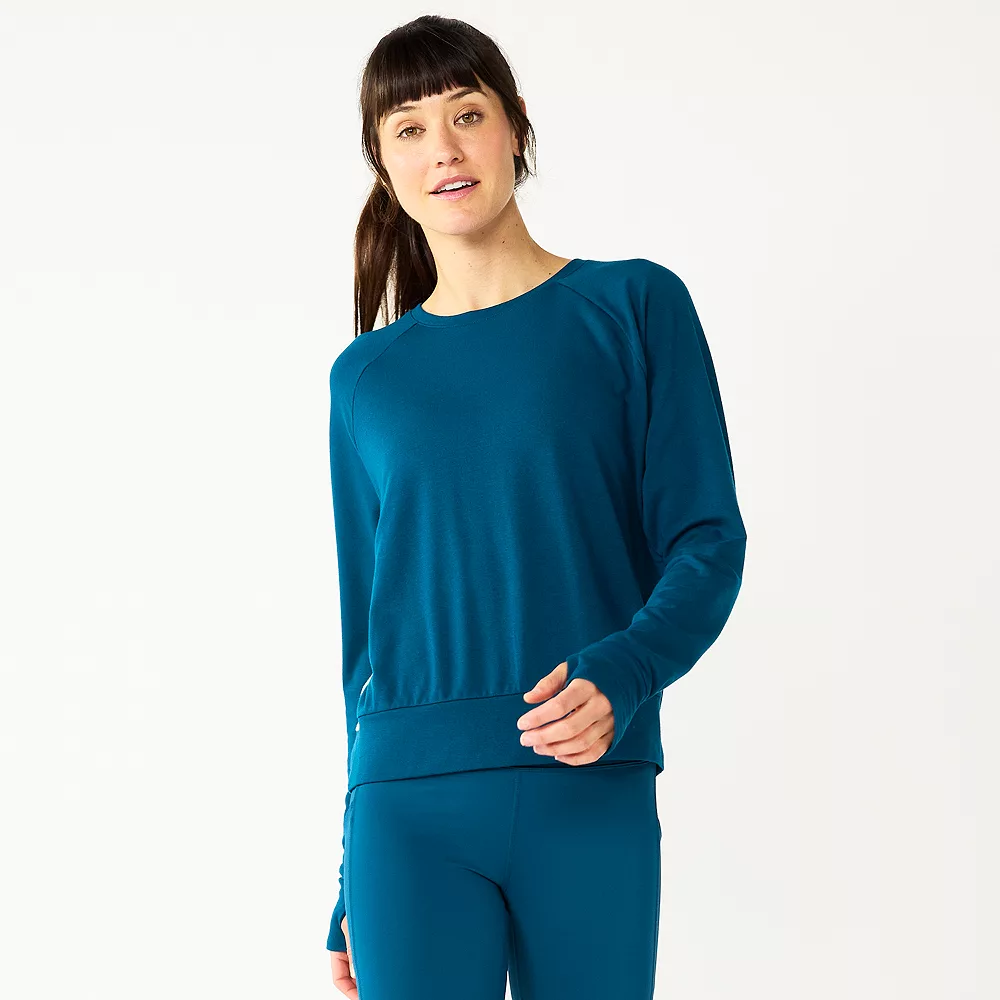Tek GearĀ® Women' Tee Long-Sleeve Keyhole Back - Image 3