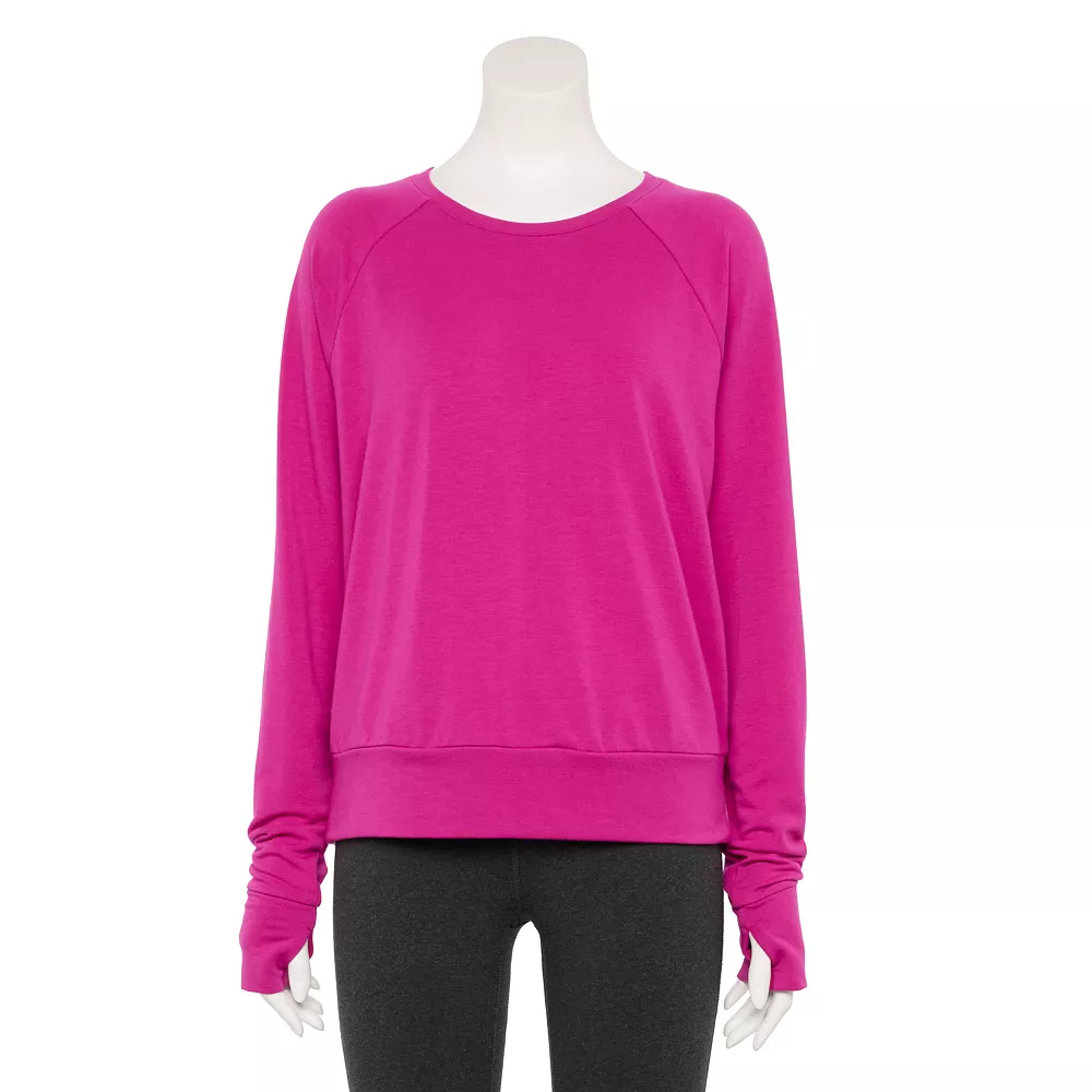 Tek GearĀ® Women' Tee Long-Sleeve Keyhole Back