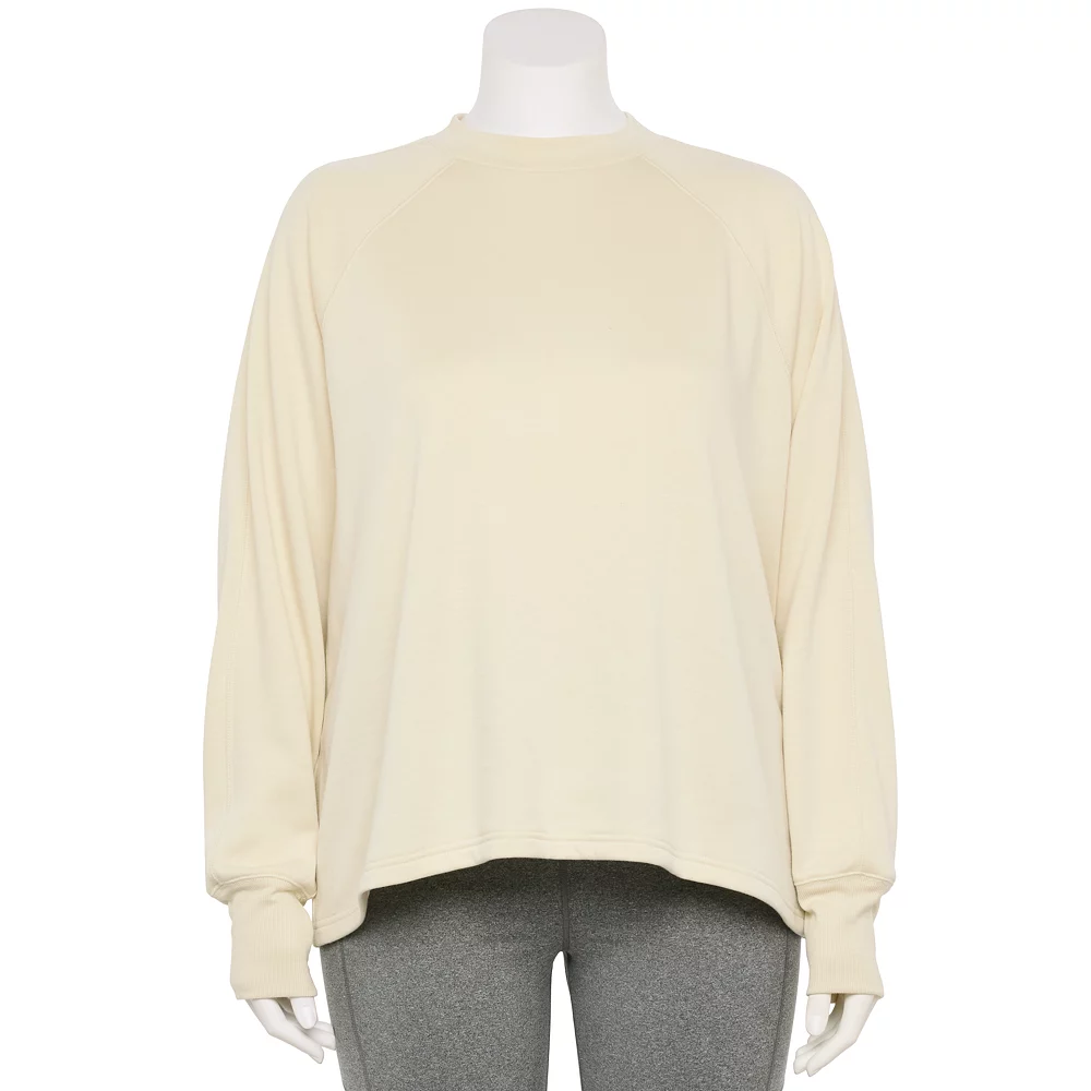 Tek GearĀ® Sweatshirt Fleece Plus Size Stretch Mockneck - Image 2