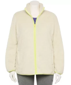 Tek GearĀ® Jacket Plush Plus Size Zip-Up