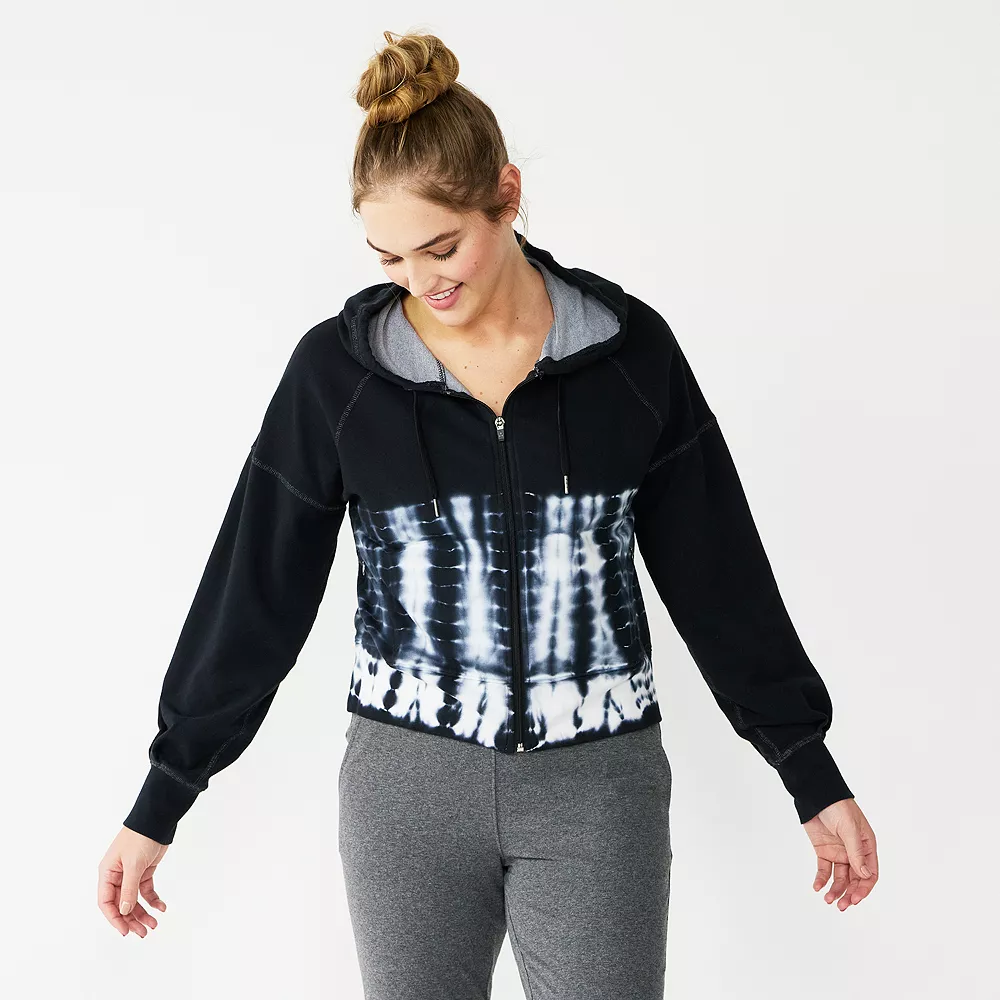 Tek GearĀ® Women' Jacket Zip-Up Terry Crop French - Image 6